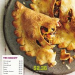 Grilled Bacon Cheeseburger Calzones:  $2.36 per serving!