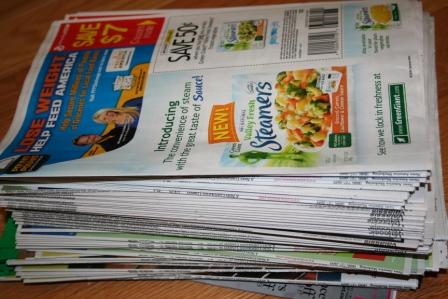 This is what 15 copies of 5 circulars looks like:  AAACK!